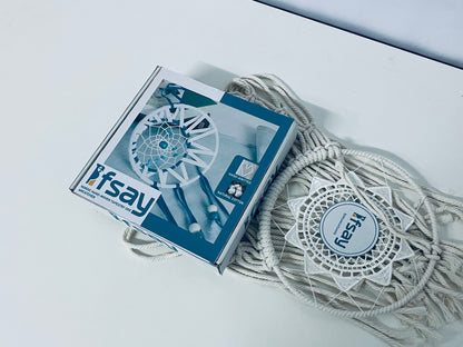 Ifsay Nordic Hand-Knitted Cotton Dreamcatcher
