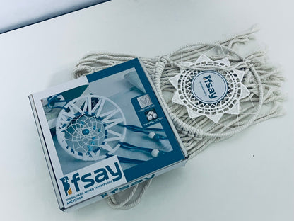 Ifsay Nordic Hand-Knitted Cotton Dreamcatcher