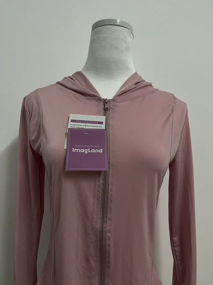 ImagLand Womens Lightweight Zip Up Jackets Fall Gym Shirts Running Workout Clothes with Pocket
