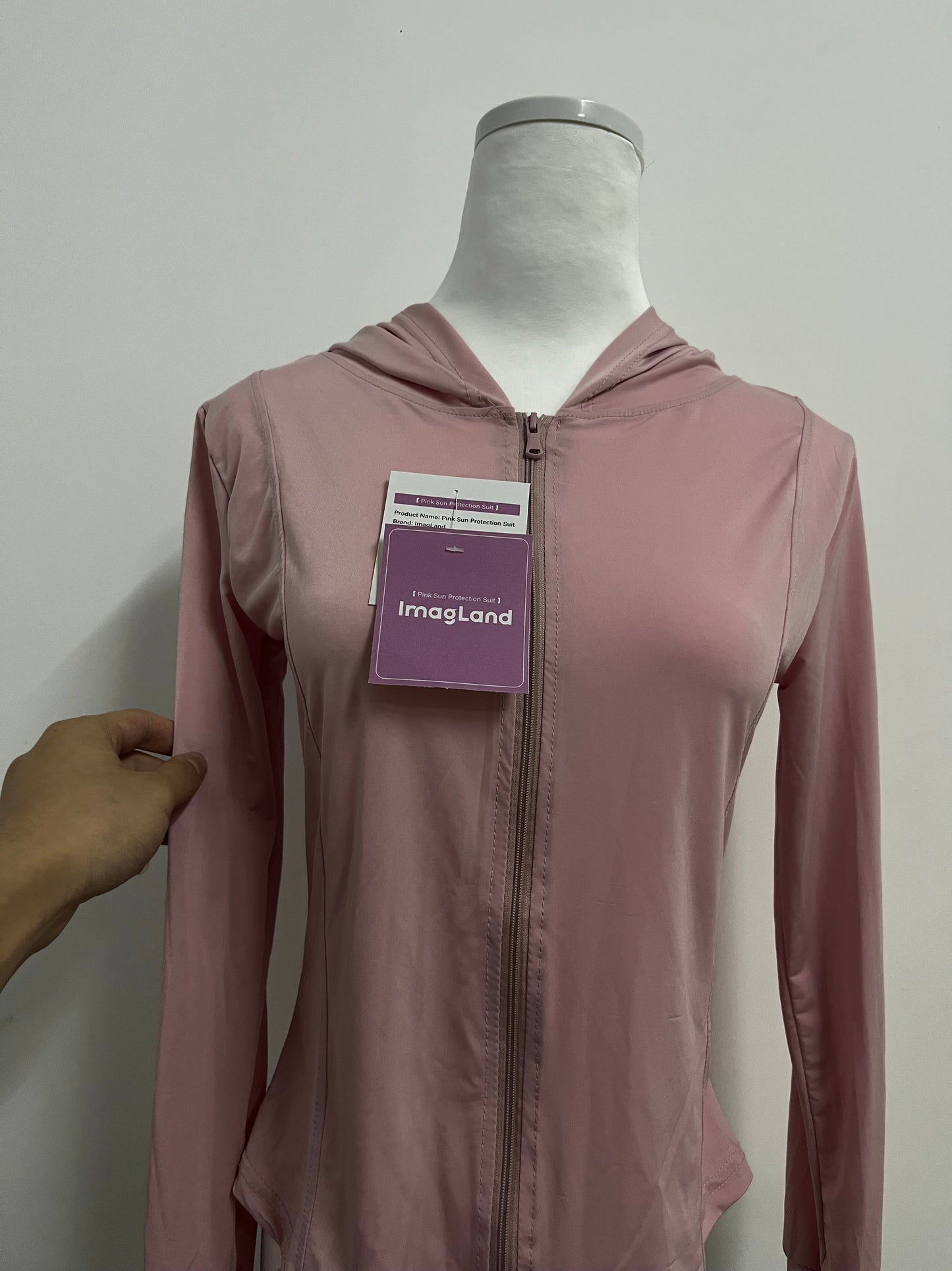 ImagLand Womens Lightweight Zip Up Jackets Fall Gym Shirts Running Workout Clothes with Pocket
