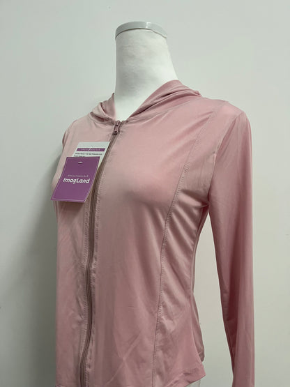 ImagLand Womens Lightweight Zip Up Jackets Fall Gym Shirts Running Workout Clothes with Pocket