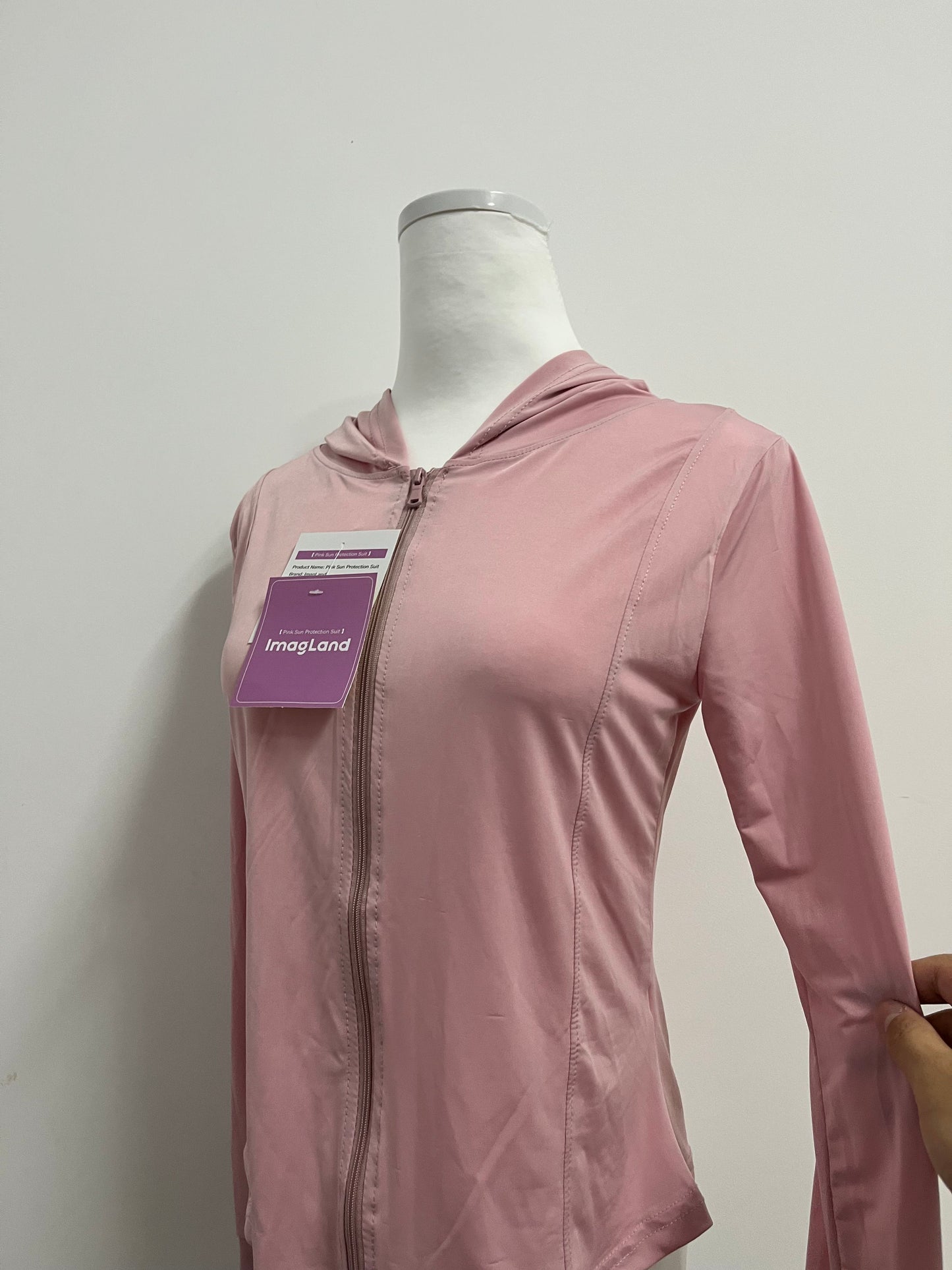 ImagLand Womens Lightweight Zip Up Jackets Fall Gym Shirts Running Workout Clothes with Pocket