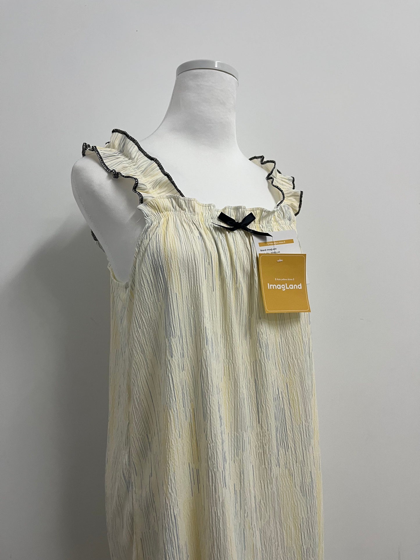 ImagLand Womens Ruffle Nightgown Cute Printed Sleeveless Sleep Dress Soft Lightweight Nightdress