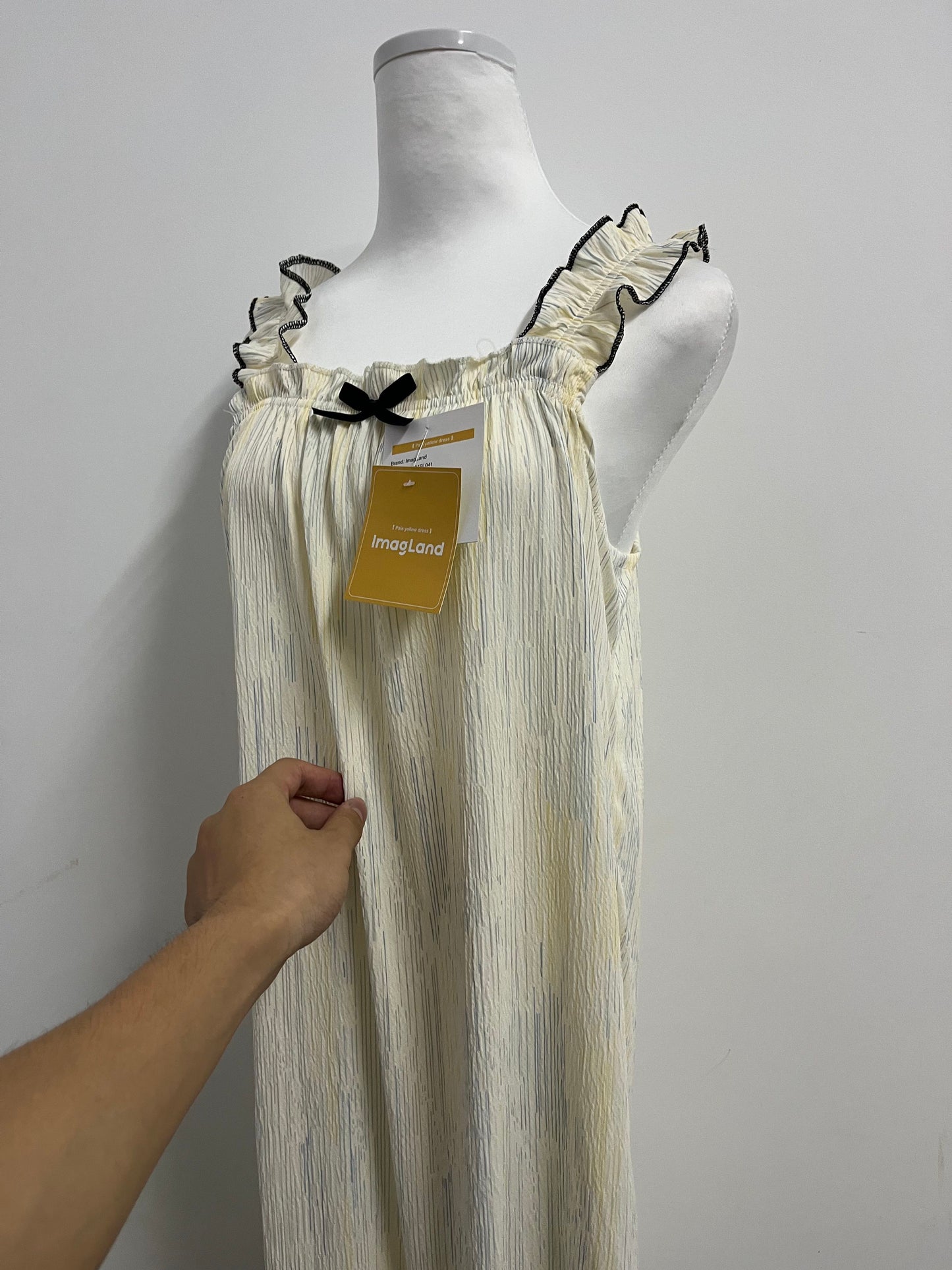 ImagLand Womens Ruffle Nightgown Cute Printed Sleeveless Sleep Dress Soft Lightweight Nightdress