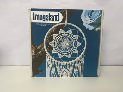 「Imageland Dream Catcher」——Sunflower Macramé Dreamcatcher - Nordic Style Home Wall Decor