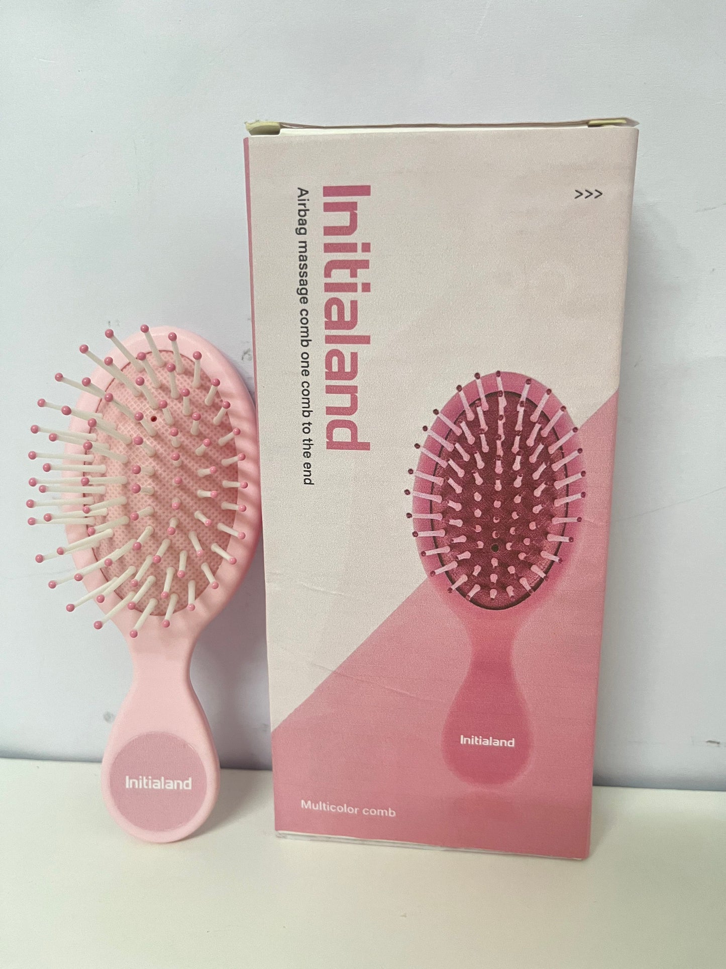 [Initialand Combs ]——Mini Air Cushion Massage Comb - Portable Hair Brush