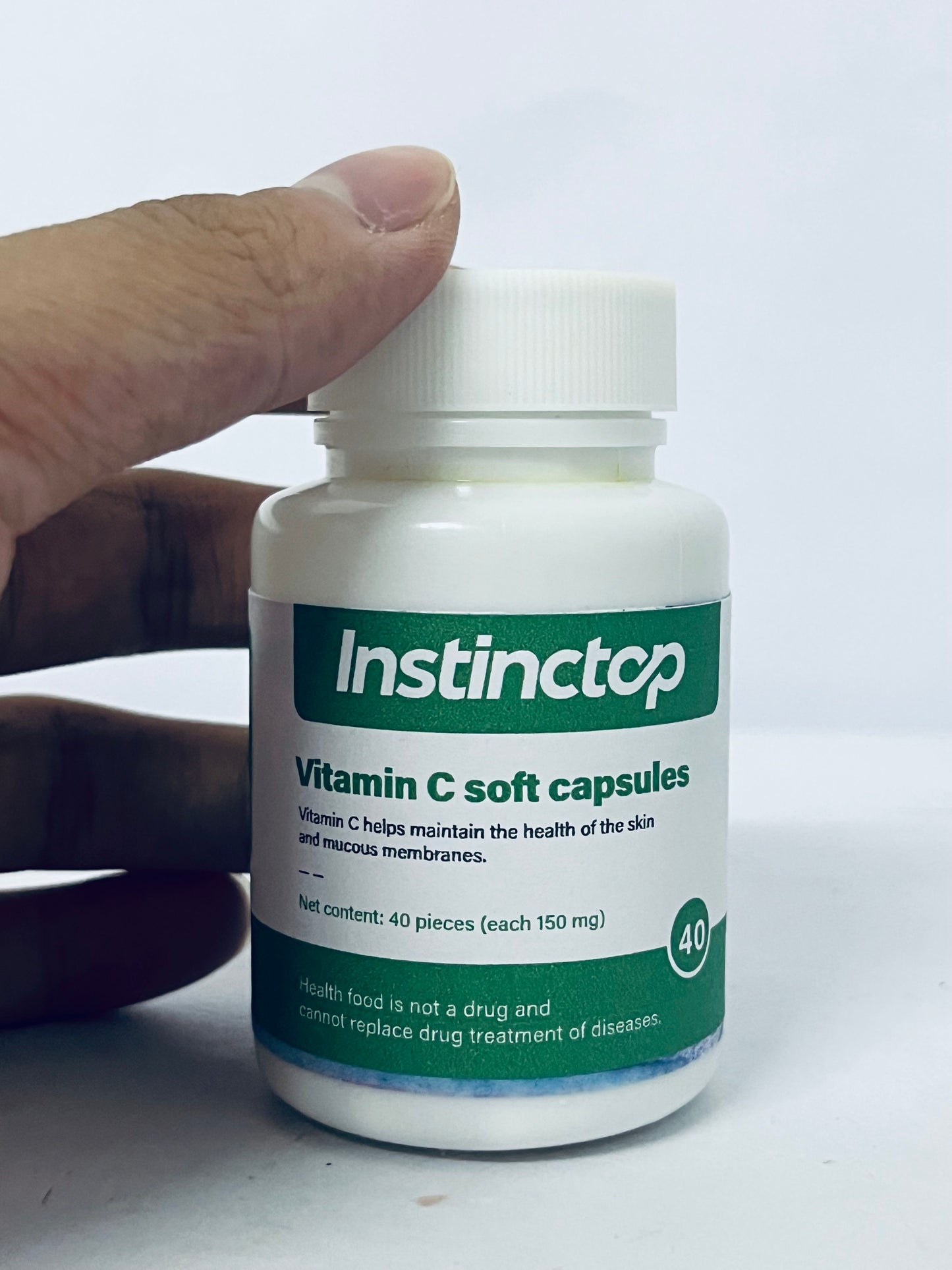 Instinctop Liposomal Vitamin C 150mg,Softgels - Non-GMO Natural Liposomal Vitamin C Supplement That Promotes Healthy Skin - Immune System Booster for Adults, Supports Collagen Formation