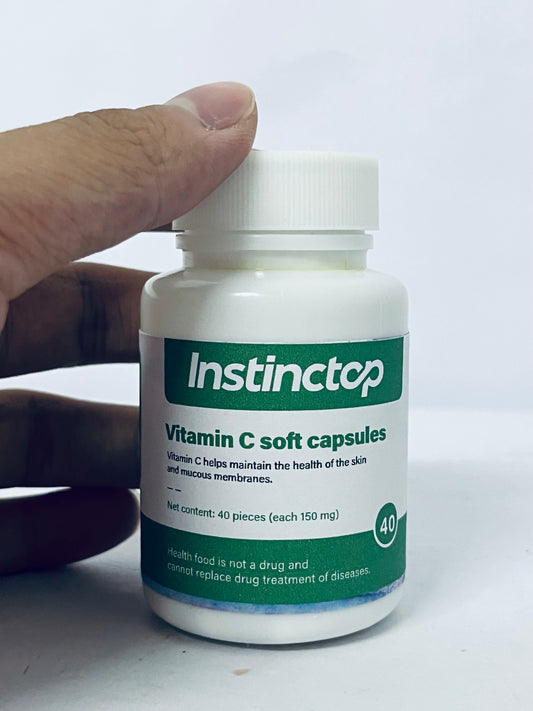 Instinctop Liposomal Vitamin C 150mg,Softgels - Non-GMO Natural Liposomal Vitamin C Supplement That Promotes Healthy Skin - Immune System Booster for Adults, Supports Collagen Formation