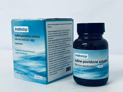Instinctop Iodine Tincture First Aid Antiseptic 2% Iodine