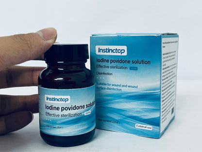 Instinctop Iodine Tincture First Aid Antiseptic 2% Iodine
