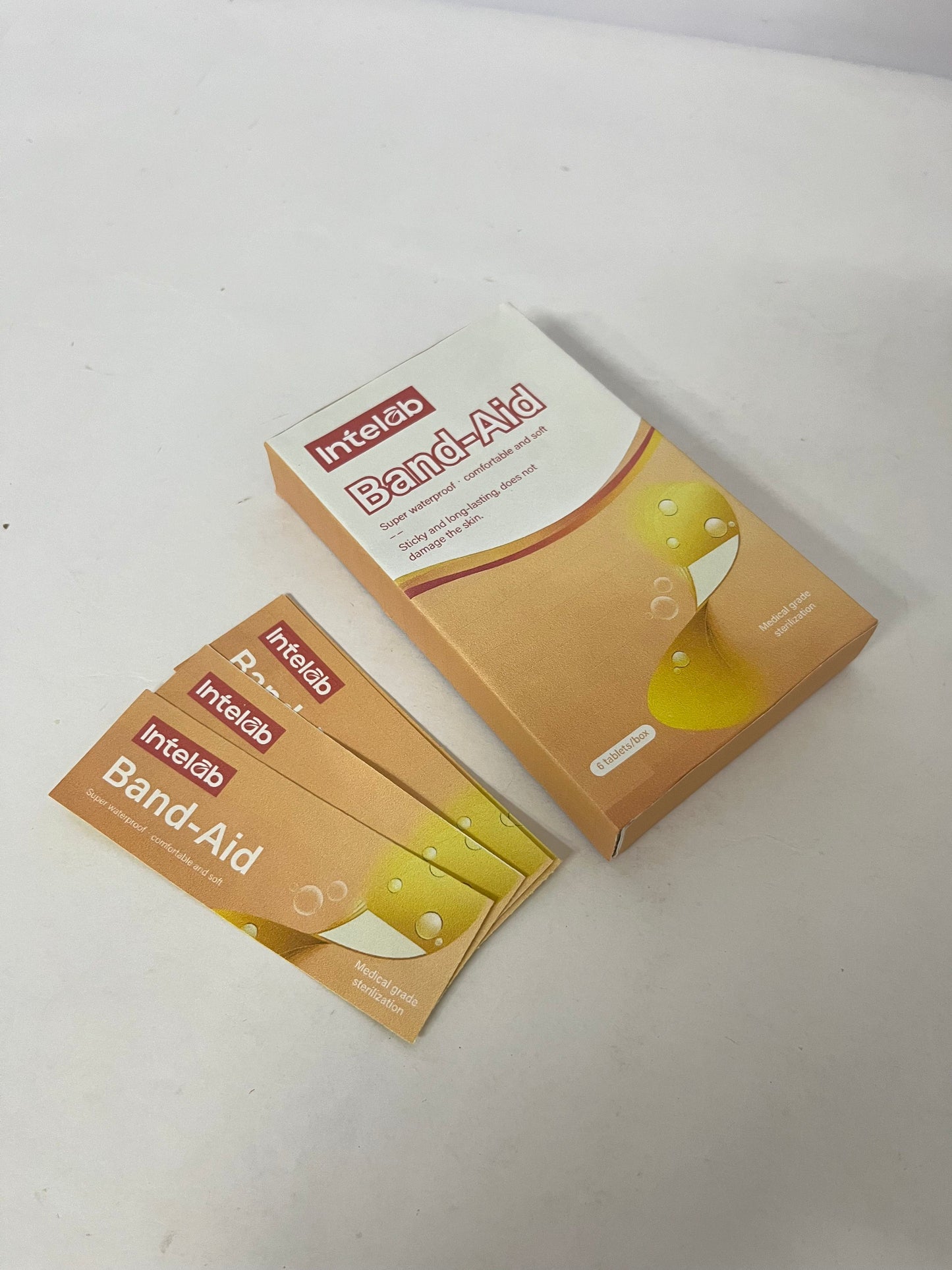 Intelab Adhesive bandages Super Waterproof Band-Aid: Protect Wounds, Comfort Every Moment