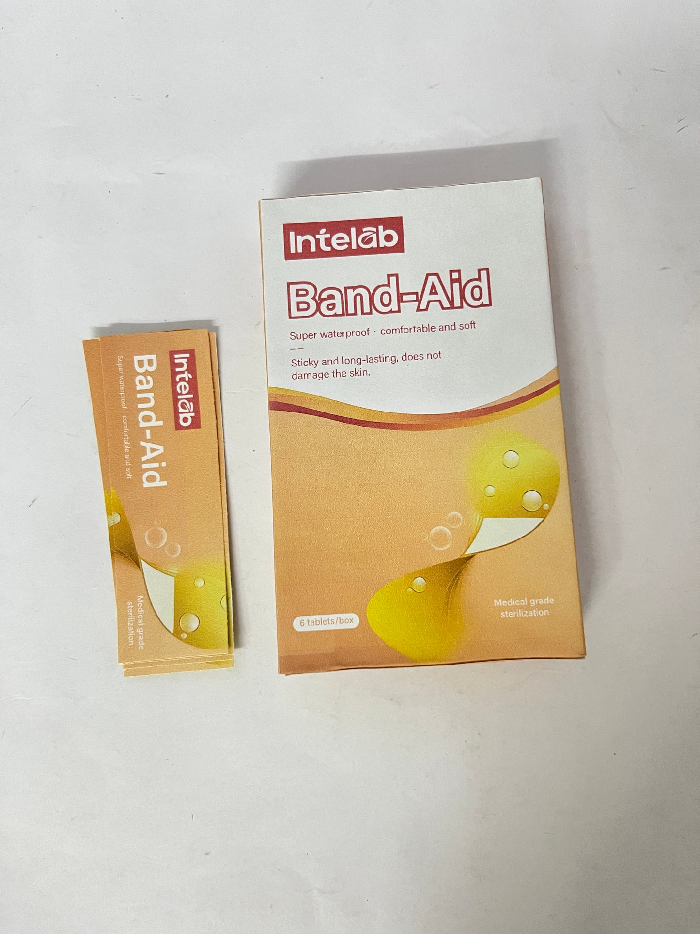 Intelab Adhesive bandages Super Waterproof Band-Aid: Protect Wounds, Comfort Every Moment
