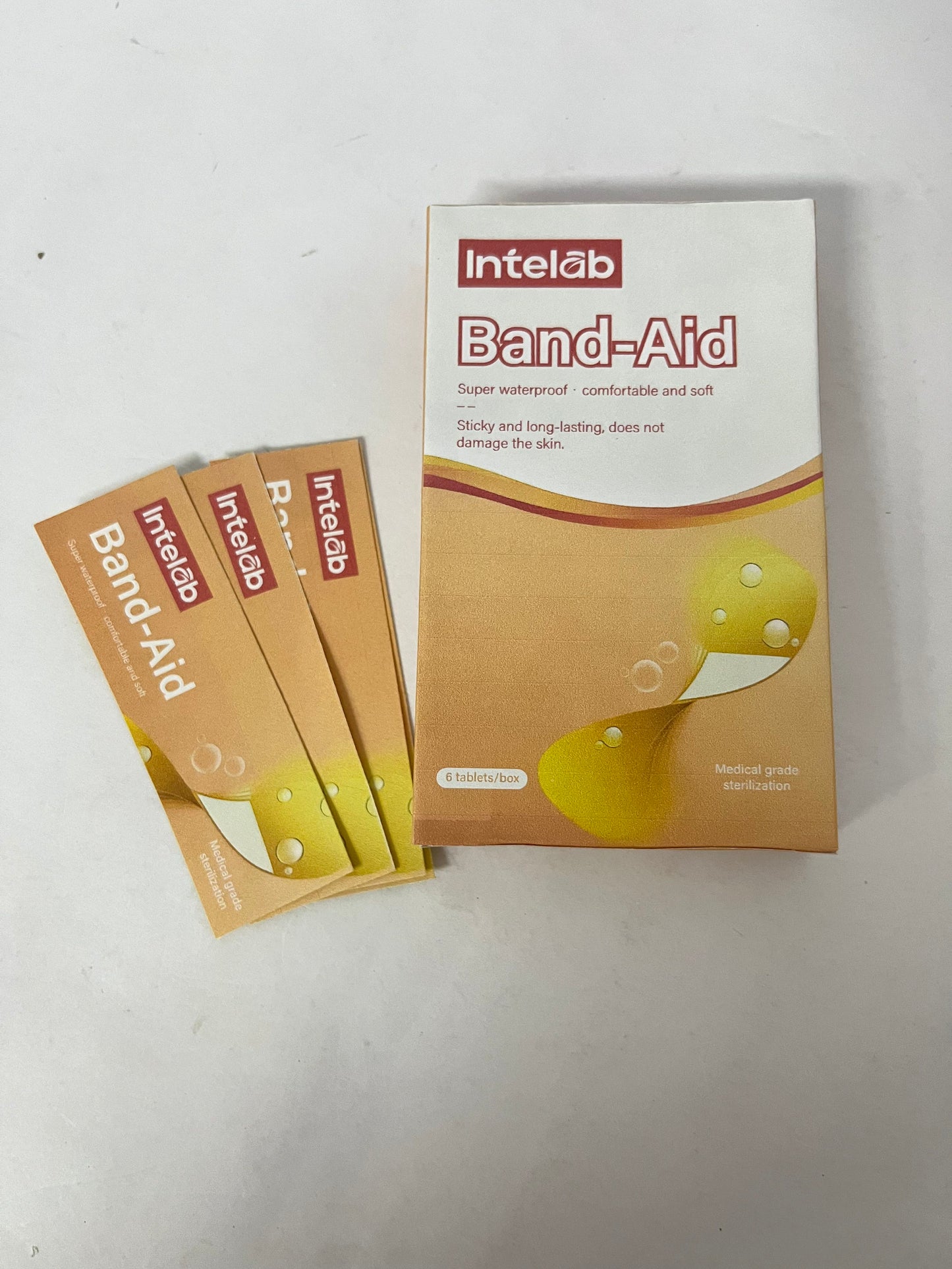 Intelab Adhesive bandages Super Waterproof Band-Aid: Protect Wounds, Comfort Every Moment