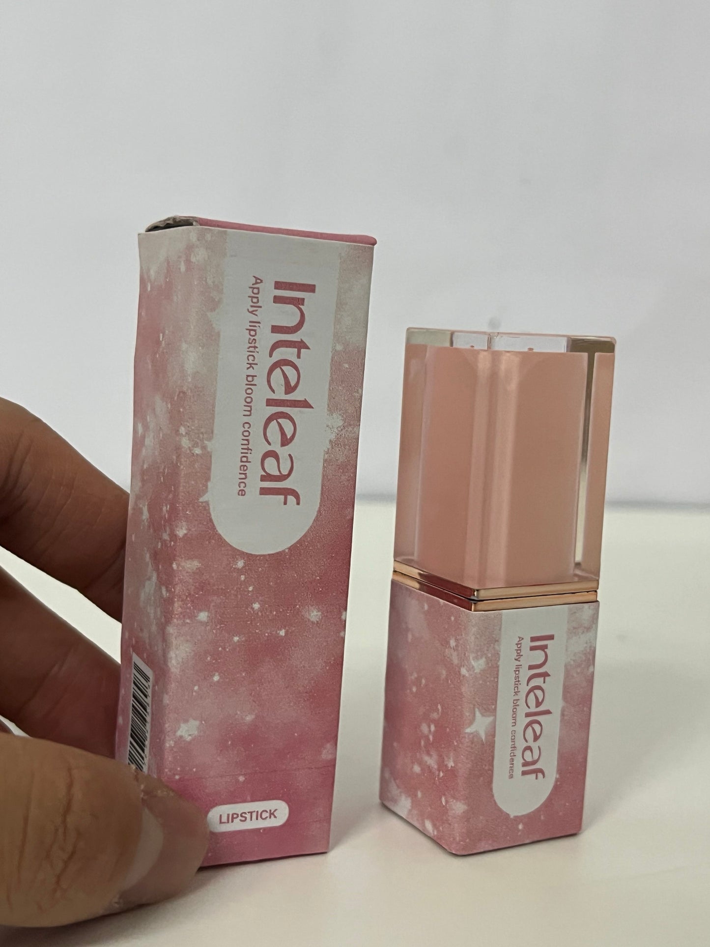 [Inteleaf Lipsticks]-Starry Pink Diamond Lipstick - Velvet Matte Flattering Lipstick