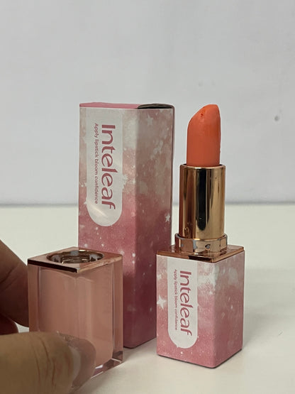 [Inteleaf Lipsticks]-Starry Pink Diamond Lipstick - Velvet Matte Flattering Lipstick