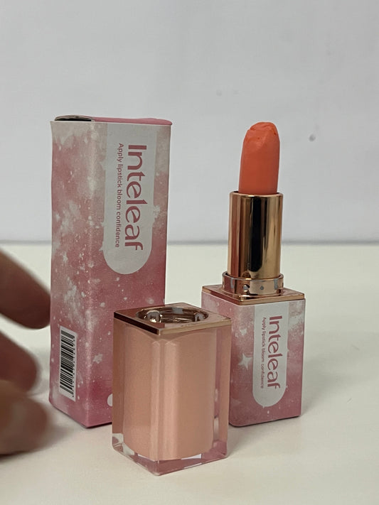 [Inteleaf Lipsticks]-Starry Pink Diamond Lipstick - Velvet Matte Flattering Lipstick