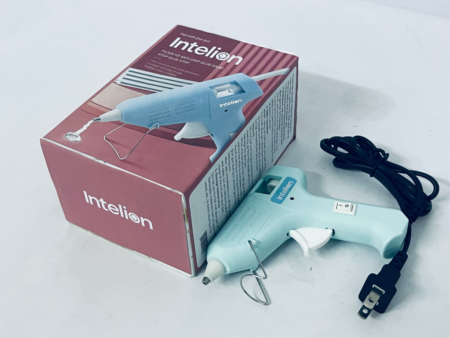 Intelion Anti-Drip Hot Melt Glue Gun - The All-Round Tool for Crafts & Home Repairs