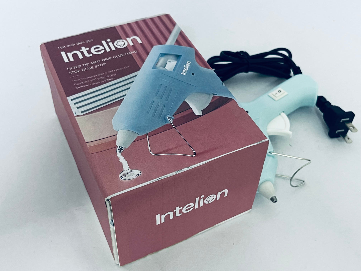 Intelion Anti-Drip Hot Melt Glue Gun - The All-Round Tool for Crafts & Home Repairs