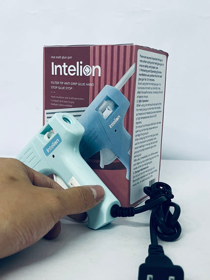 Intelion Anti-Drip Hot Melt Glue Gun - The All-Round Tool for Crafts & Home Repairs