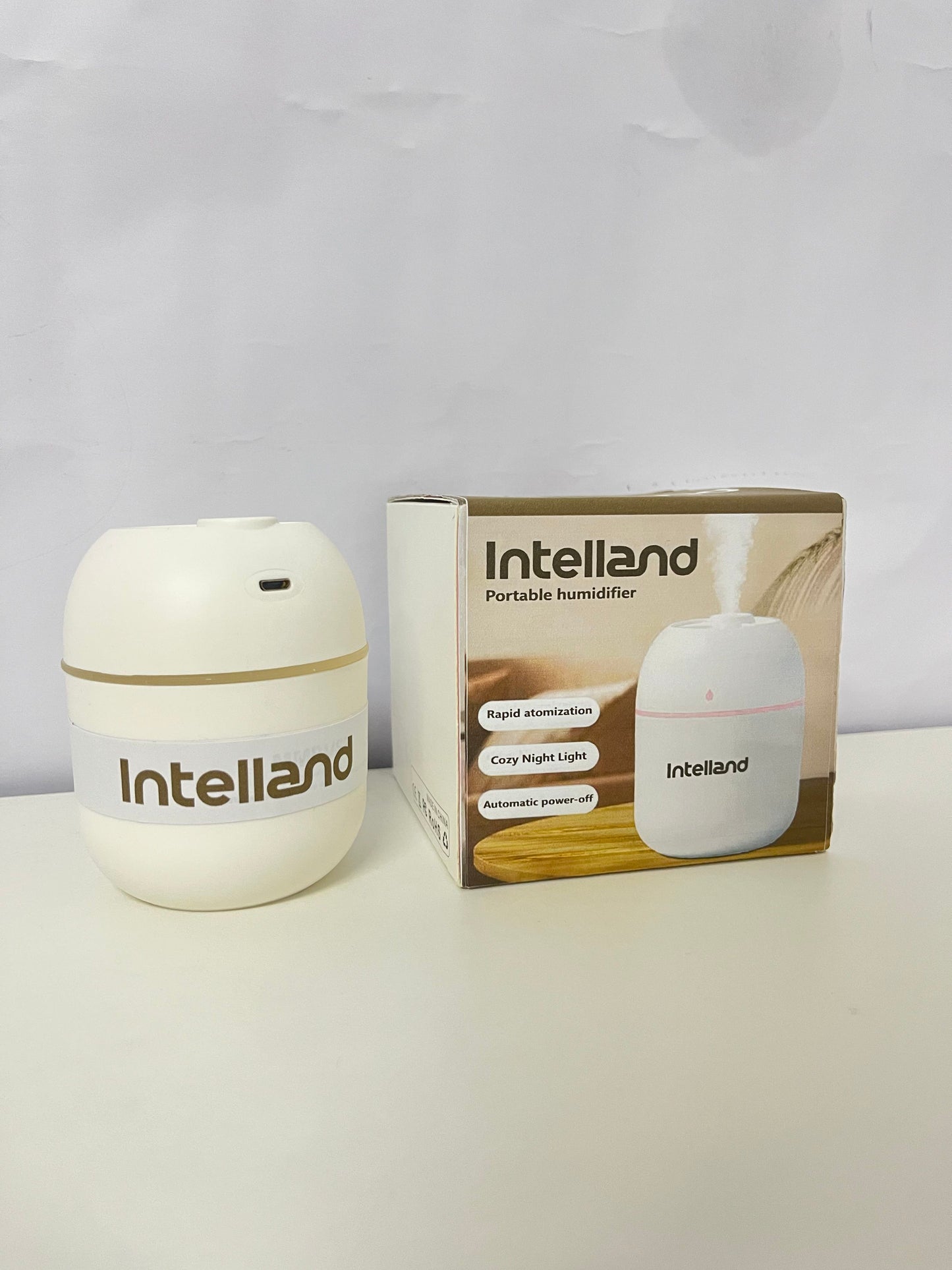 【Intelland Portable Humidifier】—— Compact & Multi-Functional Companion for Comfortable Air