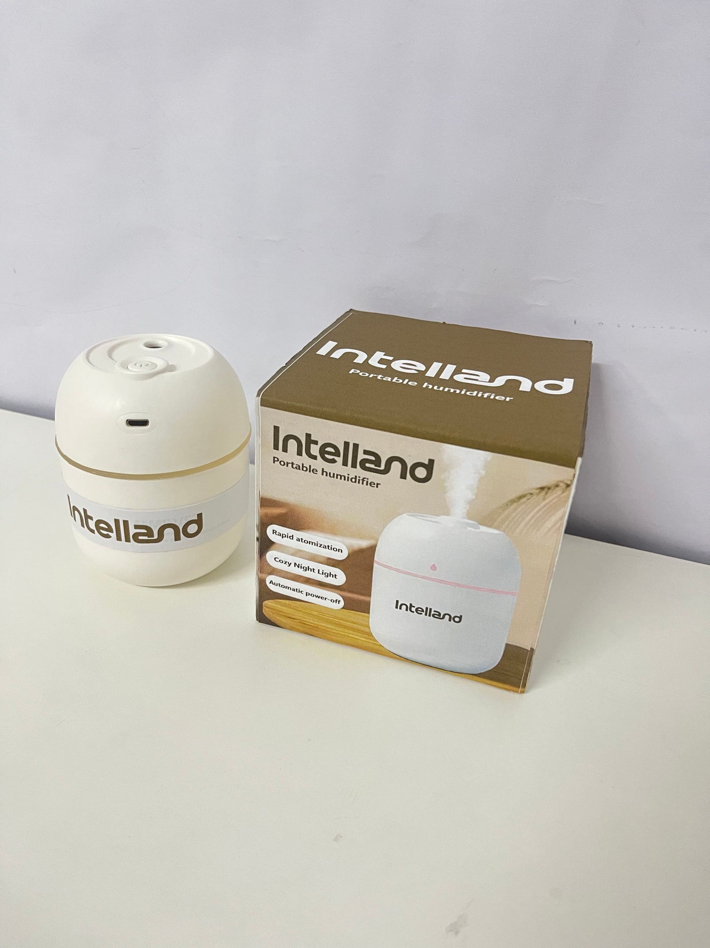 【Intelland Portable Humidifier】—— Compact & Multi-Functional Companion for Comfortable Air