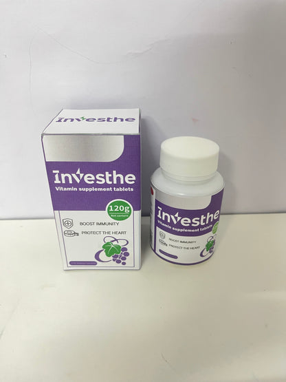 【Investhe Vitamin Supplement Tablets】—— Nutritional Support for Immunity & Heart Health