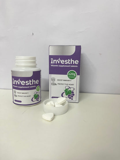 【Investhe Vitamin Supplement Tablets】—— Nutritional Support for Immunity & Heart Health