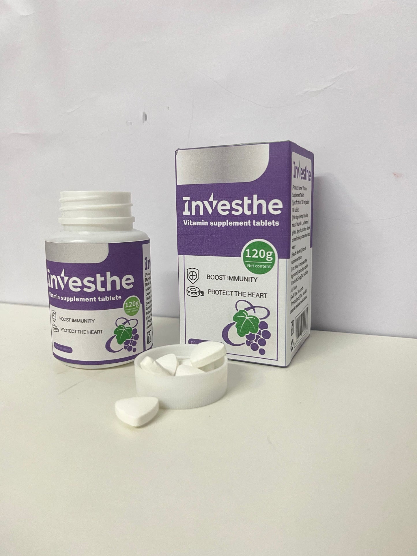 【Investhe Vitamin Supplement Tablets】—— Nutritional Support for Immunity & Heart Health