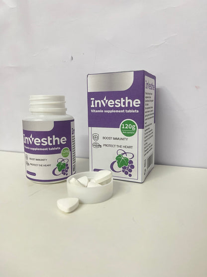 【Investhe Vitamin Supplement Tablets】—— Nutritional Support for Immunity & Heart Health
