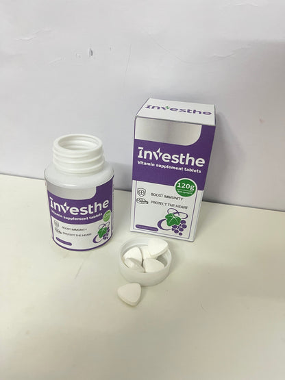 【Investhe Vitamin Supplement Tablets】—— Nutritional Support for Immunity & Heart Health