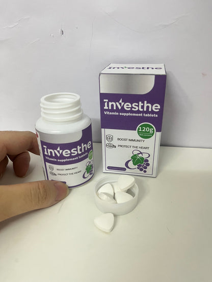 【Investhe Vitamin Supplement Tablets】—— Nutritional Support for Immunity & Heart Health