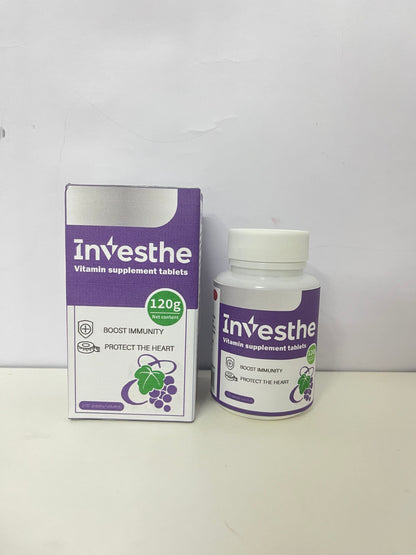 【Investhe Vitamin Supplement Tablets】—— Nutritional Support for Immunity & Heart Health