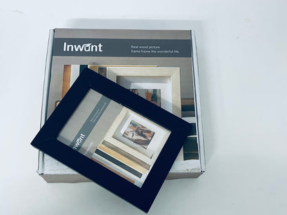 Inwant Solid Wood Picture frames Capture Beautiful Moments Dual Choice for Home Decoration and Memory Collection