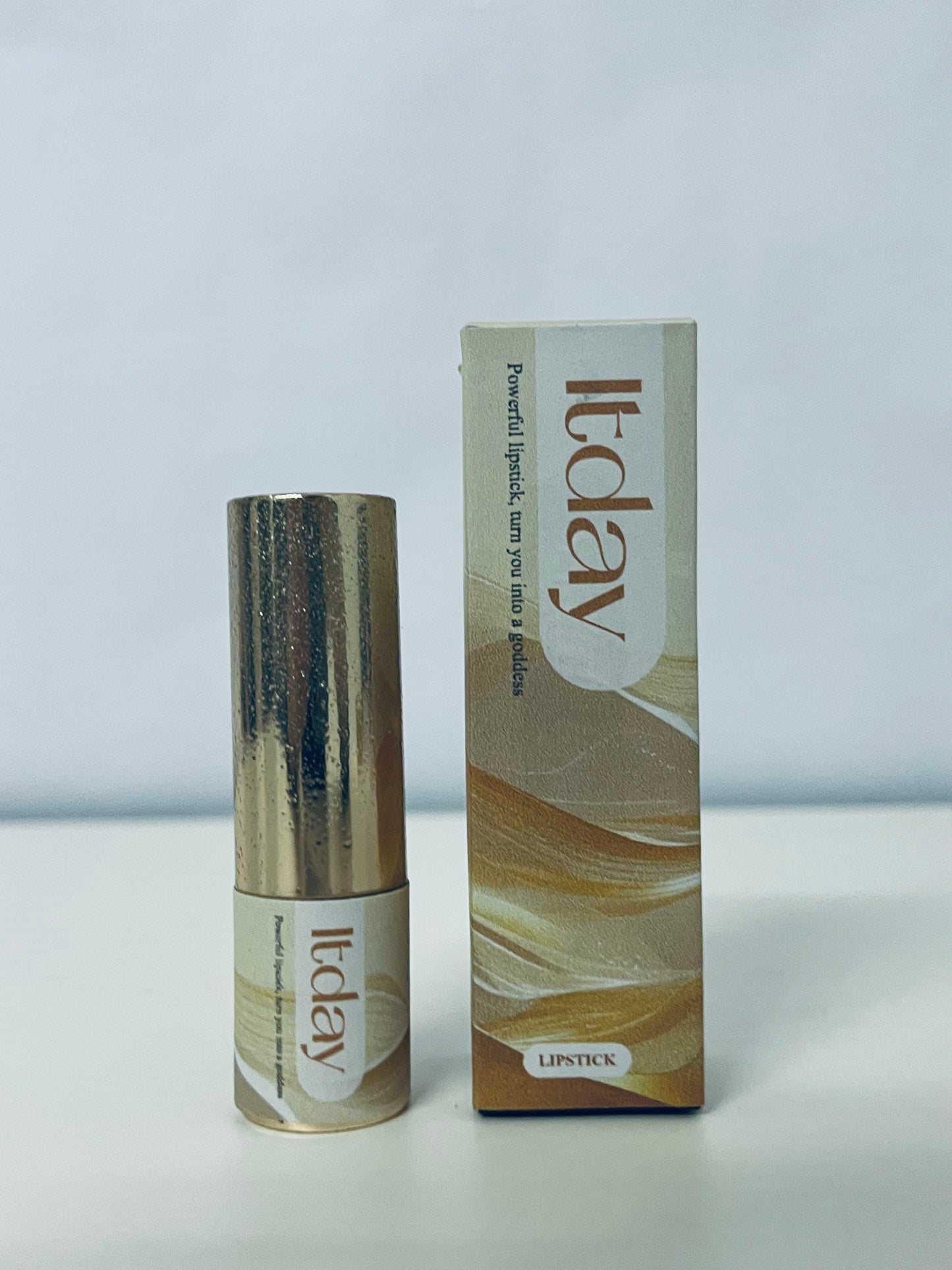 Itday Goddess Scepter Lipstick, Velvet Metallic Texture, Long-Lasting Color, High-End Finish
