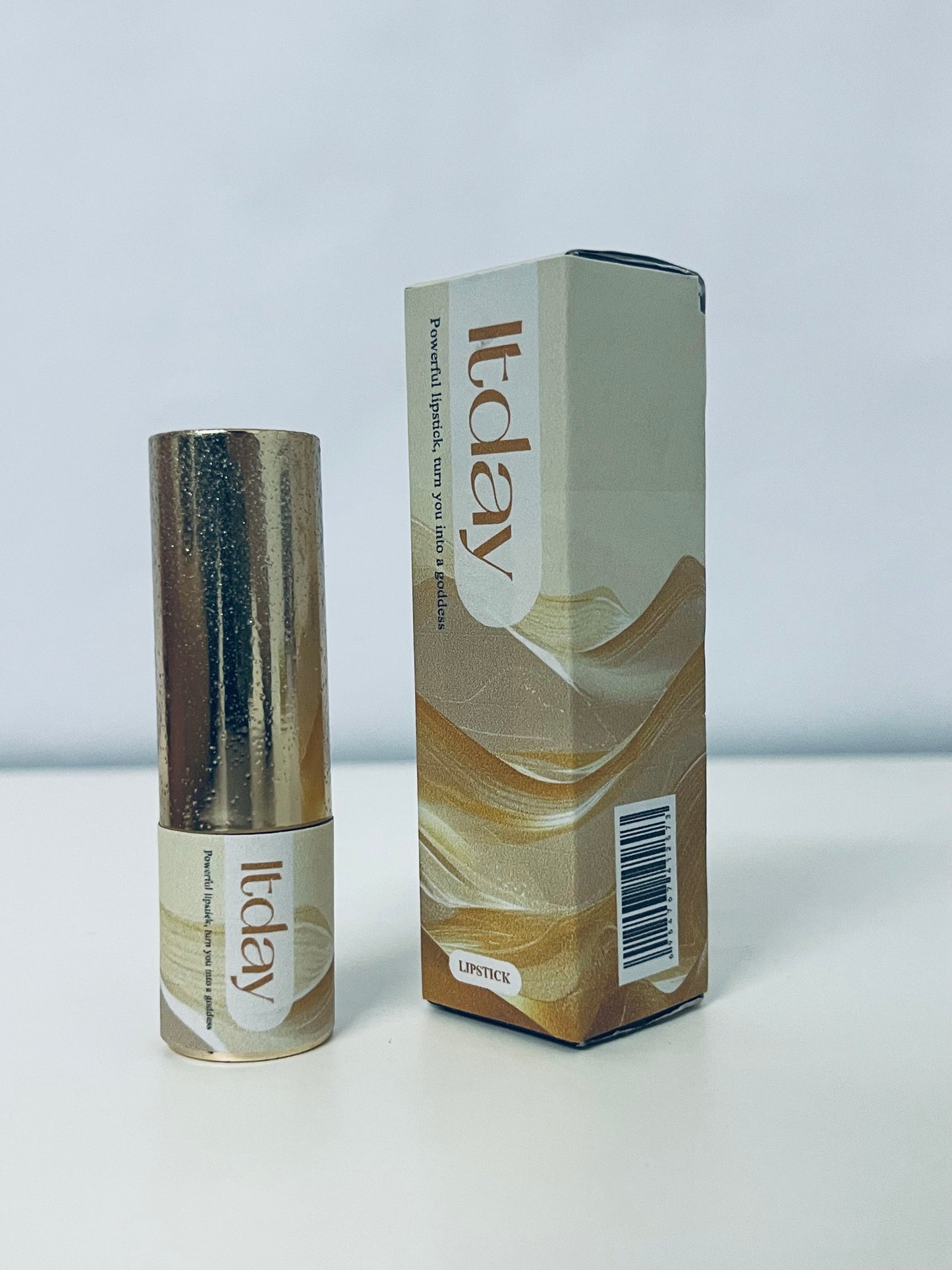 Itday Goddess Scepter Lipstick, Velvet Metallic Texture, Long-Lasting Color, High-End Finish