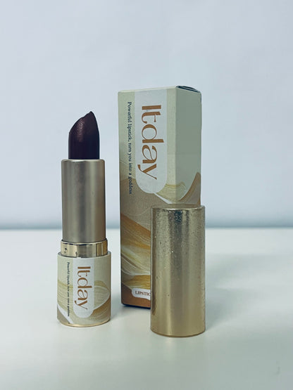 Itday Goddess Scepter Lipstick, Velvet Metallic Texture, Long-Lasting Color, High-End Finish