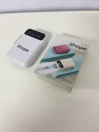 Ithope Portable power chargers Portable Power Bank with Digital Display & Multi-Ports