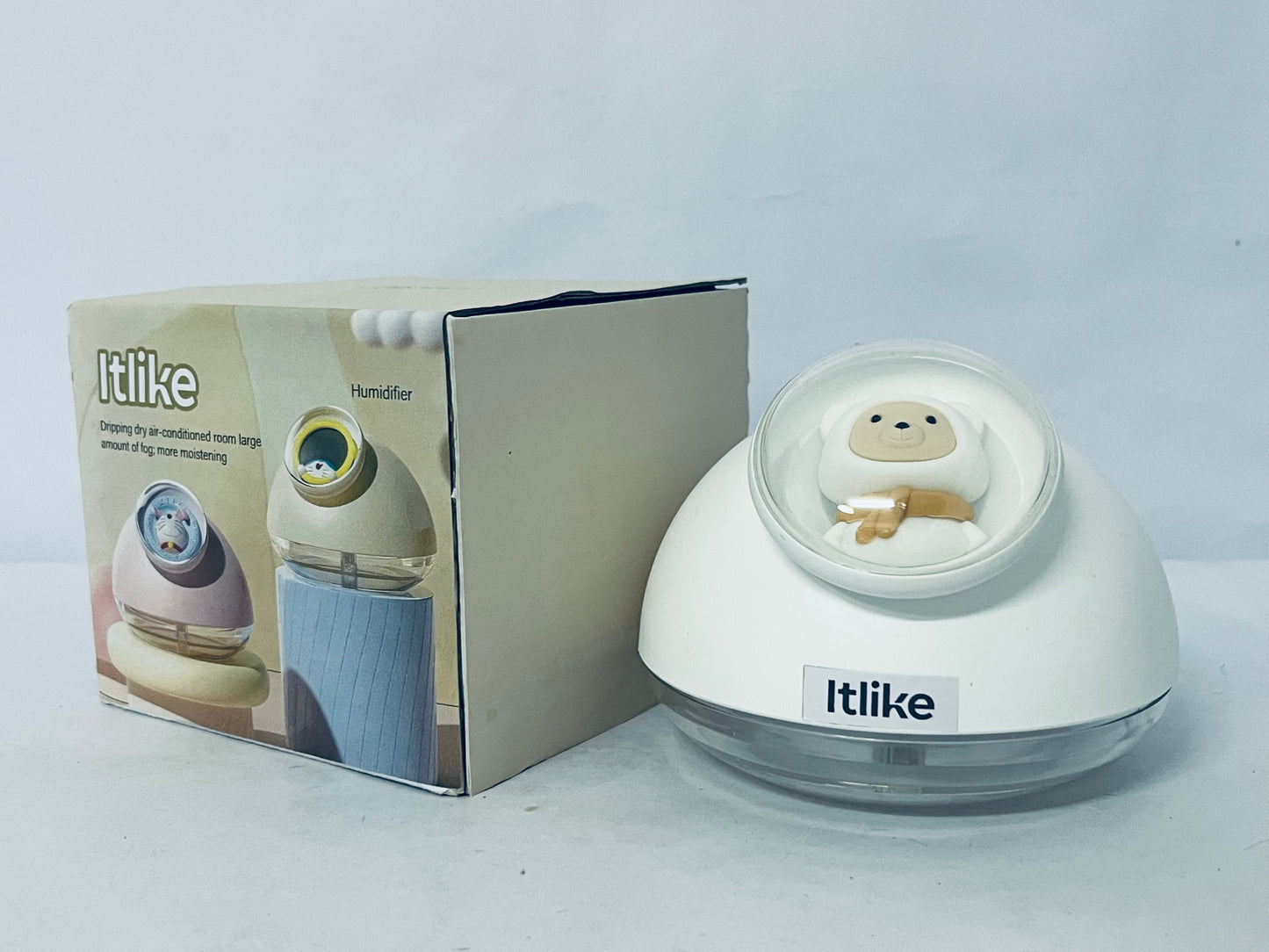 Itlike Cute Pet Humidifier: Desktop Hydration Delight with Adorable Design & Practicality