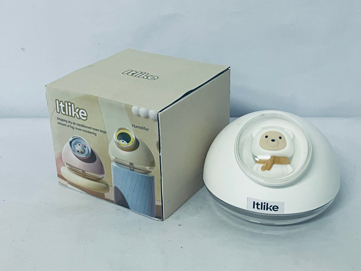 Itlike Cute Pet Humidifier: Desktop Hydration Delight with Adorable Design & Practicality