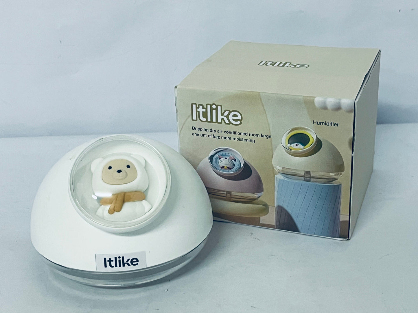 Itlike Cute Pet Humidifier: Desktop Hydration Delight with Adorable Design & Practicality