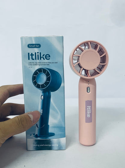 Itlike Portable Handheld Turbo Fan | USB Rechargeable, 3 - Speed Adjustable, Long - Lasting Battery for Summer Multi - Scenario Use