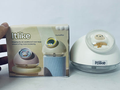 Itlike Cute Pet Humidifier: Desktop Hydration Delight with Adorable Design & Practicality