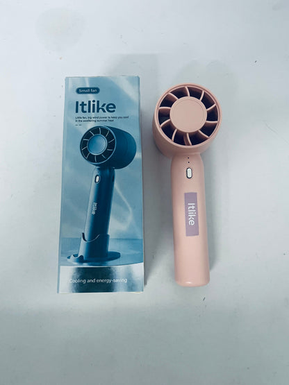 Itlike Portable Handheld Turbo Fan | USB Rechargeable, 3 - Speed Adjustable, Long - Lasting Battery for Summer Multi - Scenario Use