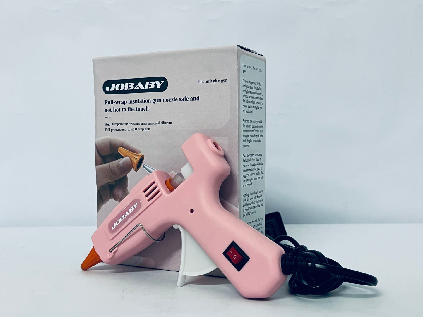 JOBABY High Temp Combo Kit Hot Glue Gun with Sticks