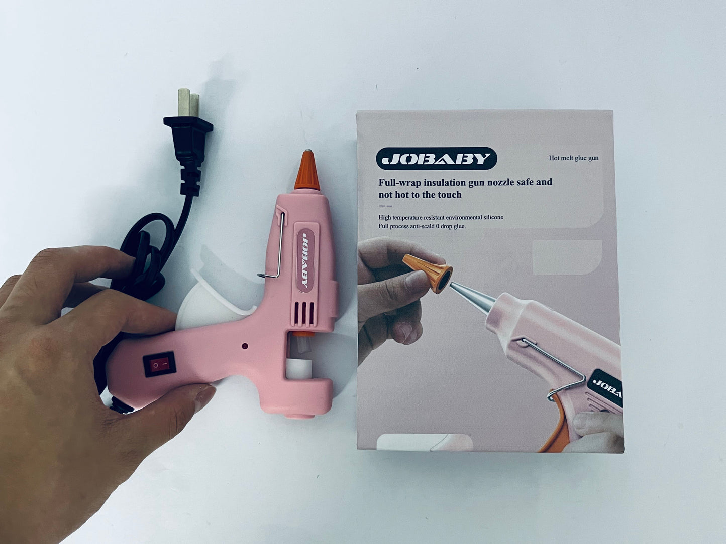 JOBABY High Temp Combo Kit Hot Glue Gun with Sticks
