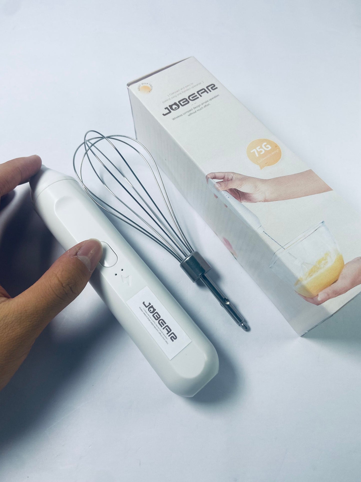 JOBEAR Handheld Electric egg beaters Mixers Electric Eggs Beater Detachable Foam Maker Kitchen Tool