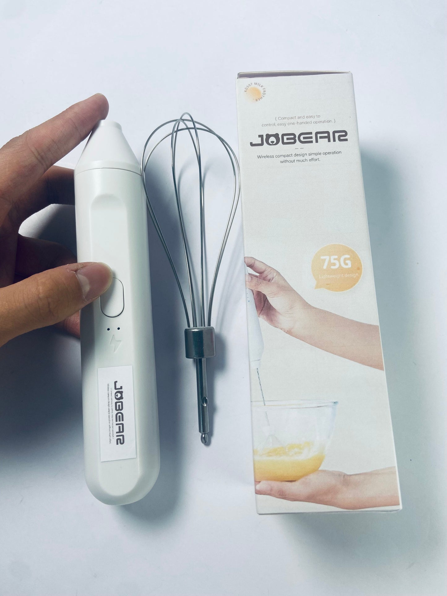 JOBEAR Handheld Electric egg beaters Mixers Electric Eggs Beater Detachable Foam Maker Kitchen Tool