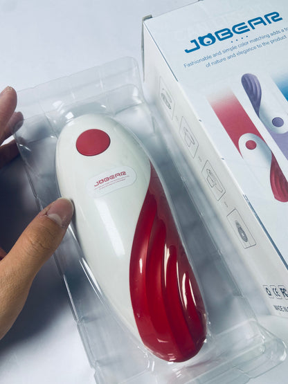 JOBEAR Electric Can Opener For Kitchen One Touch Automatic Can Opener Electric for Almost Cans Battery Operated Can Opener