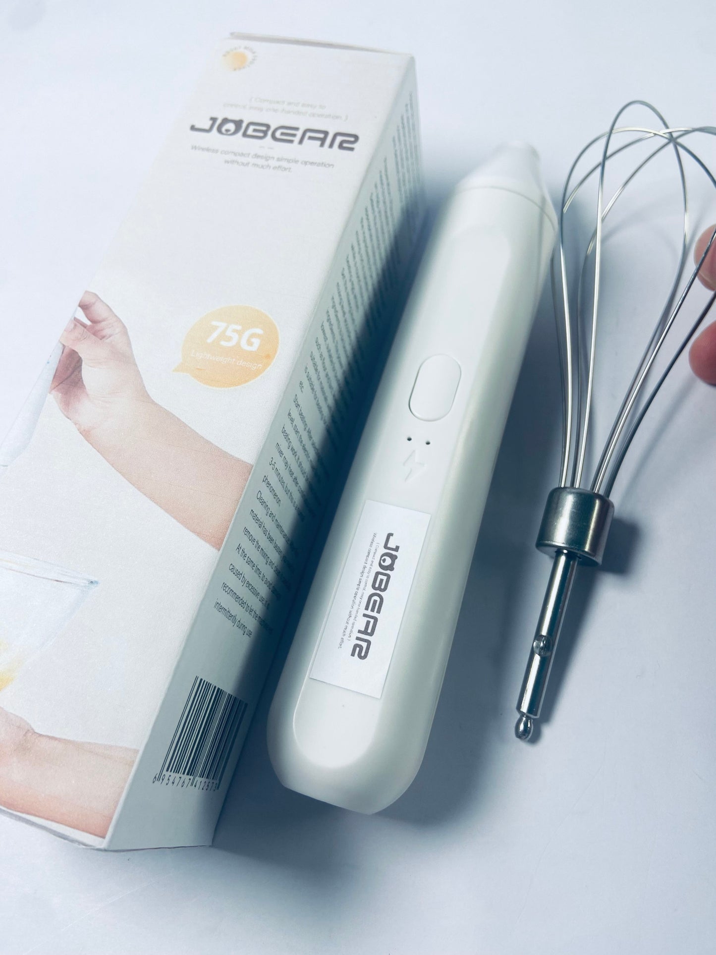JOBEAR Handheld Electric egg beaters Mixers Electric Eggs Beater Detachable Foam Maker Kitchen Tool