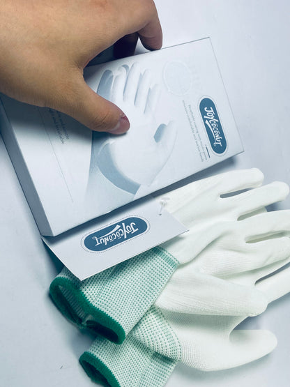 JOYCOCONUT Trekking gloves Quilting Gloves for Free-Motion Sewing,Gloves Designed for Quilting,Crafting,Sewing(Medium 1 Pair)